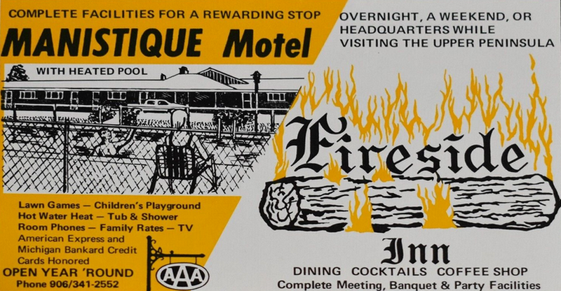 Manistique Motel - Print Ad